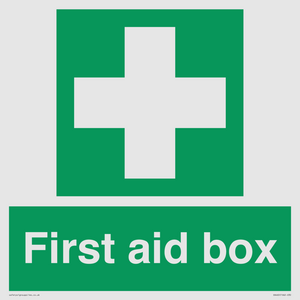 first aid box